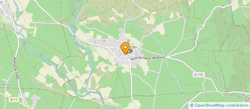 localisation de l'entreprise MADAME EMANUELLE BOUCAUT  TRAUSSE