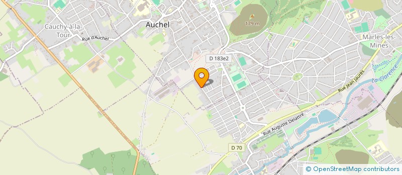 localisation de l'entreprise MADAME EMANUELLE DHOLLANDE  AUCHEL