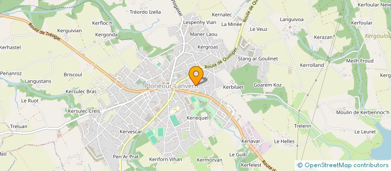 localisation de l'entreprise MADAME EMANUELLE LE COSSEC  PLONEOUR-LANVERN