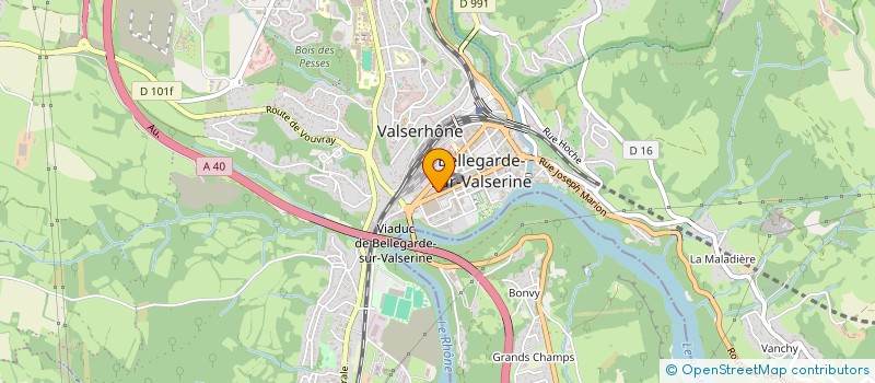 localisation de l'entreprise MADAME EMANUELLE PILLARD à VALSERHONE