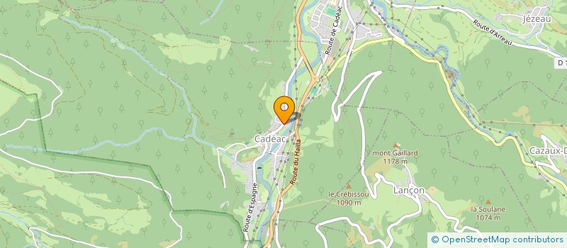 localisation de l'entreprise MADAME EMANUELLE POME  CADEAC