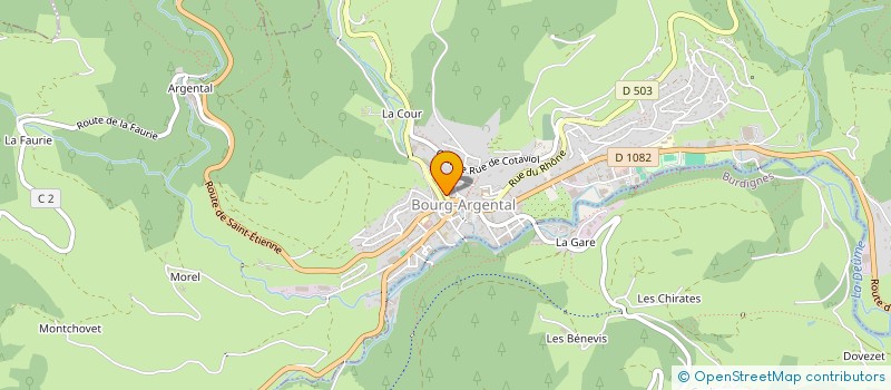 localisation de l'entreprise MADAME EMEL ALASAN  BOURG-ARGENTAL