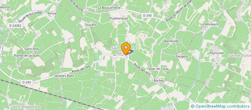 localisation de l'entreprise MADAME EMEL DELIKANLI  SAINT-ETIENNE-DE-LISSE