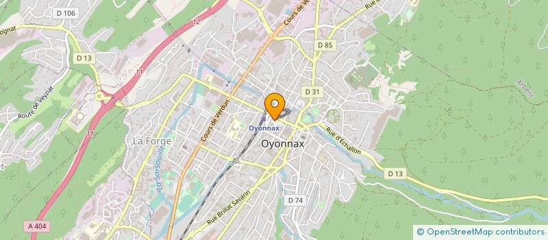 localisation de l'entreprise MADAME EMEL YUCESOY à OYONNAX