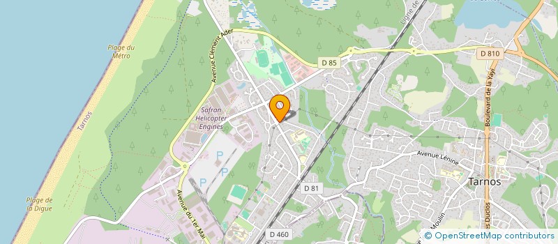 localisation de l'entreprise MADAME EMEL ZEREN  BIARRITZ