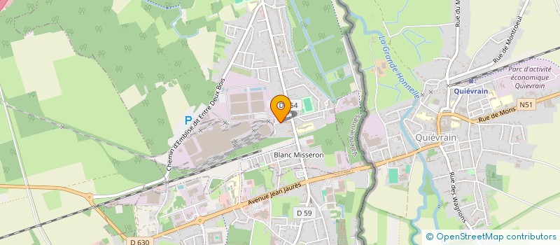 localisation de l'entreprise MADAME EMELIE DELHAIE  CRESPIN