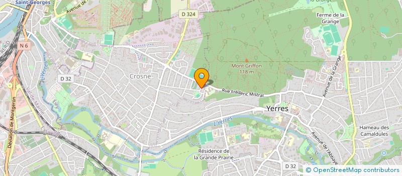 localisation de l'entreprise MADAME EMELIE JEAULT  CROSNE