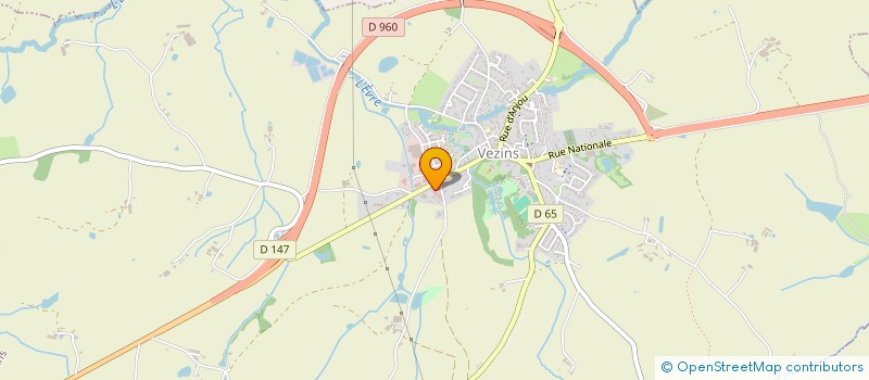 localisation de l'entreprise MADAME EMELINE AGUIAR  VEZINS