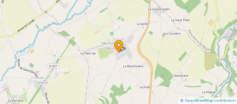 localisation de l'entreprise MADAME EMELINE BALLON à MONTILLY-SUR-NOIREAU