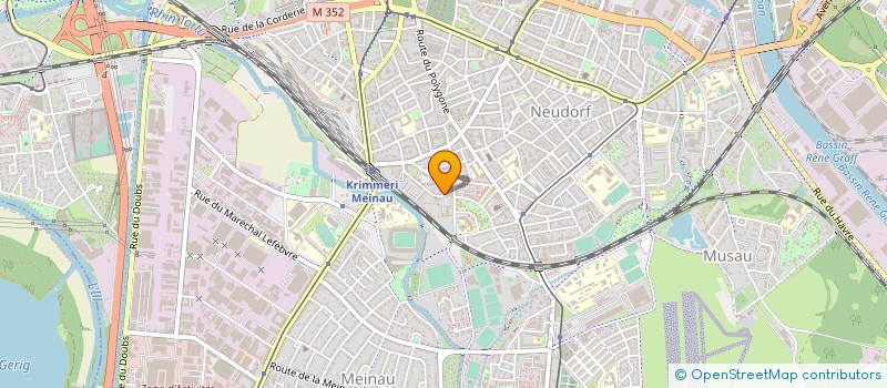 localisation de l'entreprise MADAME EMELINE BERLEM à STRASBOURG