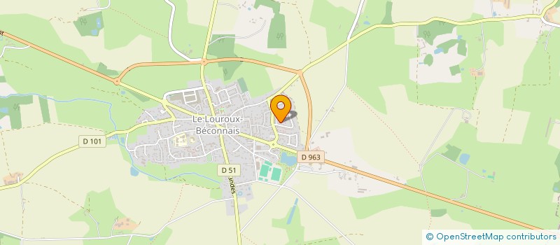 localisation de l'entreprise MADAME EMELINE BIGORGNE  VAL D'ERDRE-AUXENCE