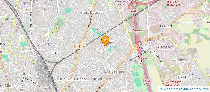 localisation de l'entreprise MADAME EMELINE BOGACZ à TOULOUSE
