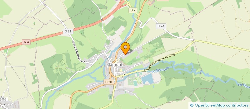 localisation de l'entreprise MADAME EMELINE BOILEAU  BUHL-LORRAINE