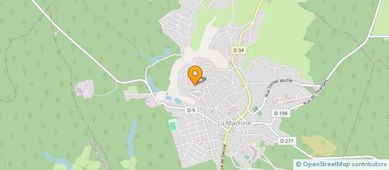 localisation de l'entreprise MADAME EMELINE BOUILLOT  THIANGES