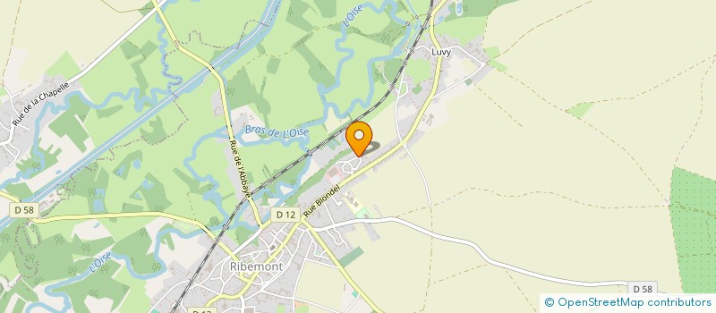 localisation de l'entreprise MADAME EMELINE BOULARD  RIBEMONT