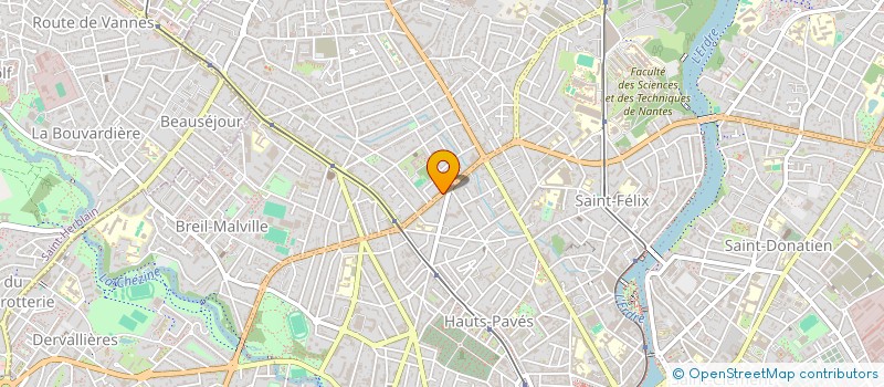 localisation de l'entreprise MADAME EMELINE BOURCERIE à NANTES