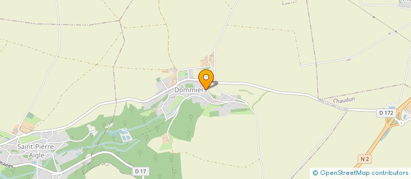 localisation de l'entreprise MADAME EMELINE BOUSSARD  DOMMIERS