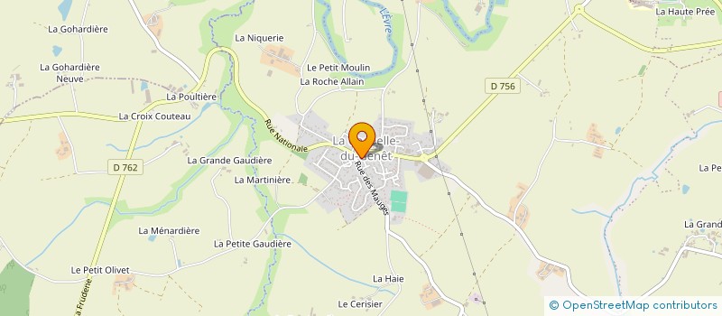 localisation de l'entreprise MADAME EMELINE BREMAND à BEAUPREAU-EN-MAUGES