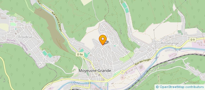 localisation de l'entreprise MADAME EMELINE BREMBOR  MOYEUVRE-GRANDE