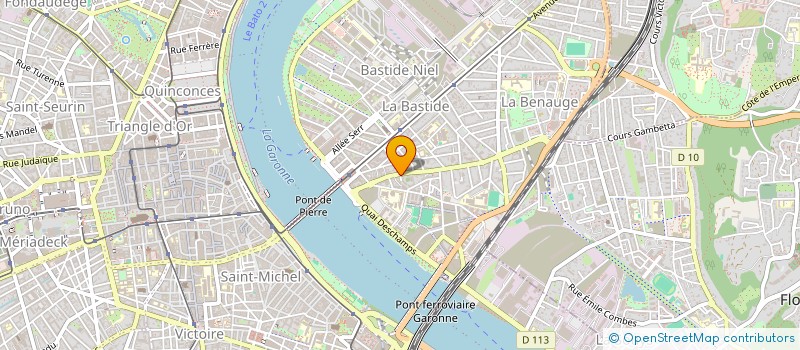 localisation de l'entreprise MADAME EMELINE CARRERE  BORDEAUX