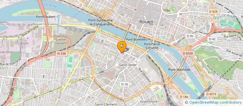 localisation de l'entreprise MADAME EMELINE CAVELIER  ROUEN