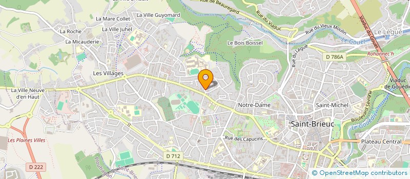 localisation de l'entreprise MADAME EMELINE CHARLES-ANGELE à SAINT-BRIEUC