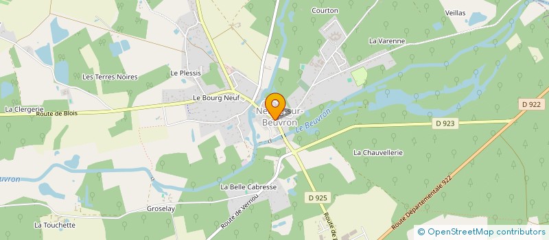 localisation de l'entreprise MADAME EMELINE CHARTIER à NEUNG-SUR-BEUVRON