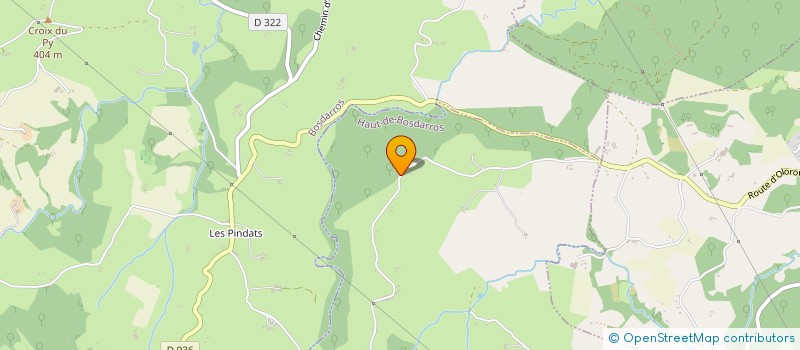 localisation de l'entreprise MADAME EMELINE CHASTANG  HAUT-DE-BOSDARROS