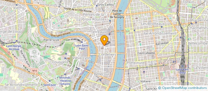 localisation de l'entreprise MADAME EMELINE CHAZAUD à LYON 1ER