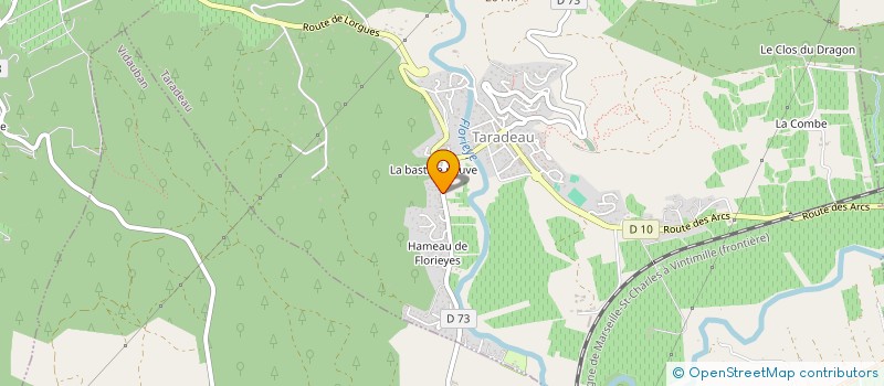 localisation de l'entreprise MADAME EMELINE CITERONI  TARADEAU