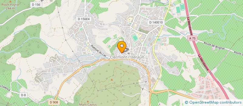 localisation de l'entreprise MADAME EMELINE CLAVEL à CLERMONT-L'HERAULT