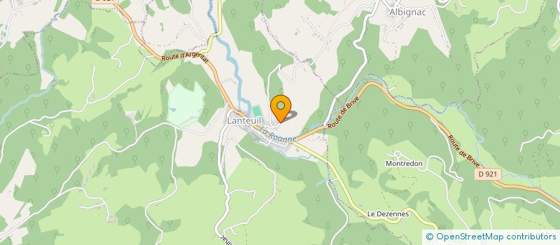 localisation de l'entreprise MADAME EMELINE COMTE  LANTEUIL