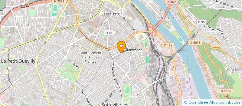 localisation de l'entreprise MADAME EMELINE CROCHEMORE à SOTTEVILLE-LES-ROUEN