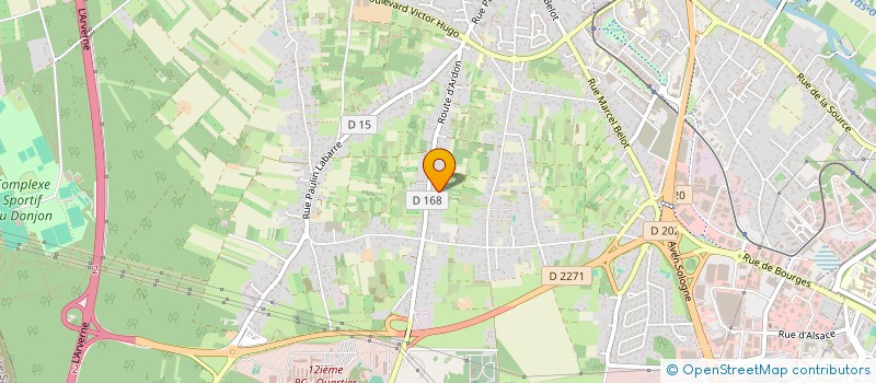 localisation de l'entreprise MADAME EMELINE CUNY à OLIVET