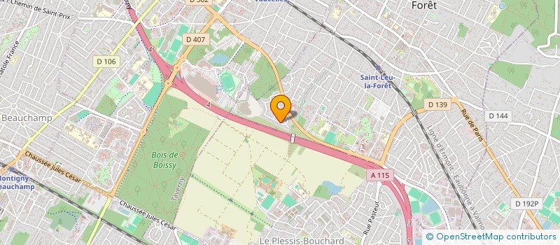 localisation de l'entreprise MADAME EMELINE DAIK  SAINT-LEU-LA-FORET