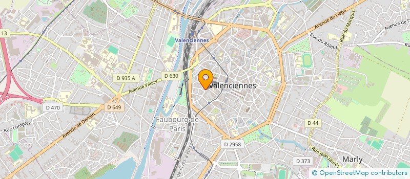 localisation de l'entreprise MADAME EMELINE DAUTREAUX à VALENCIENNES