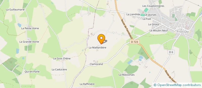 localisation de l'entreprise MADAME EMELINE DEAU à CHAUMES-EN-RETZ