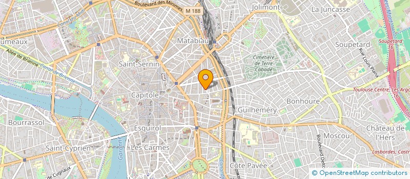 localisation de l'entreprise MADAME EMELINE DELPEY à TOULOUSE