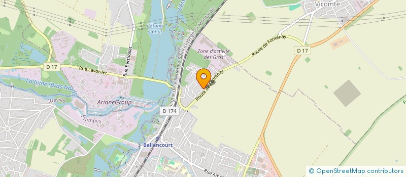 localisation de l'entreprise MADAME EMELINE DERSION  BALLANCOURT-SUR-ESSONNE