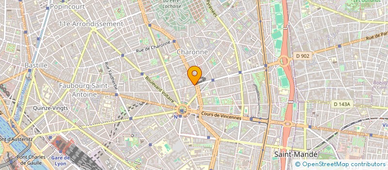 localisation de l'entreprise MADAME EMELINE DEVENDEVILLE  PARIS