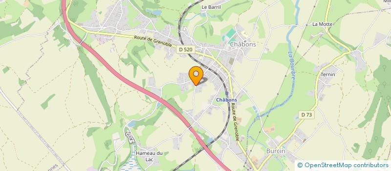 localisation de l'entreprise MADAME EMELINE DROUAUD  CHABONS