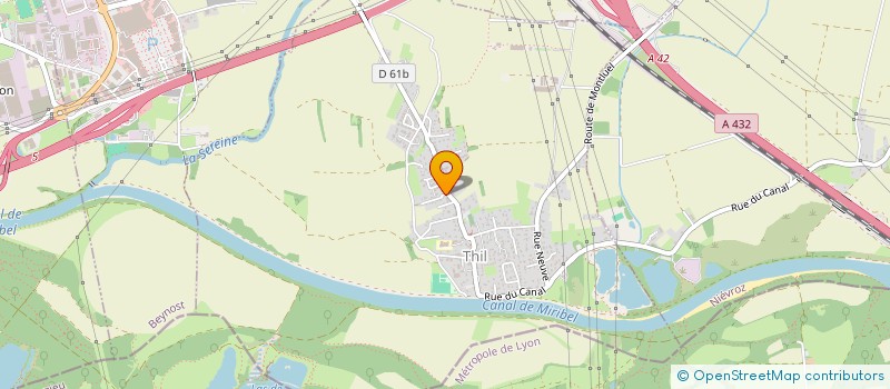 localisation de l'entreprise MADAME EMELINE DUCLOCHER  THIL