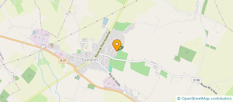 localisation de l'entreprise MADAME EMELINE DUVAL  EPAIGNES