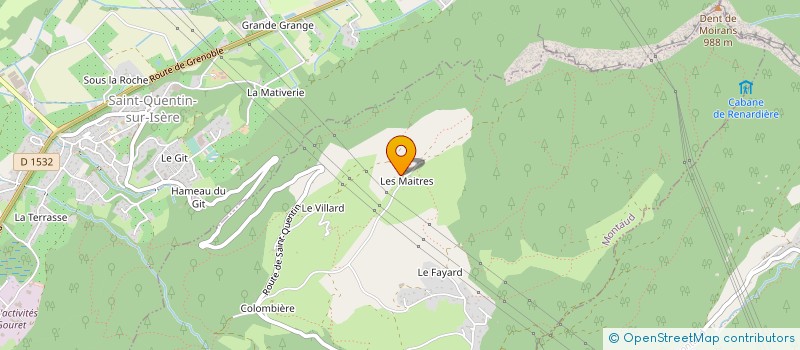 localisation de l'entreprise MADAME EMELINE EMOND  MONTAUD