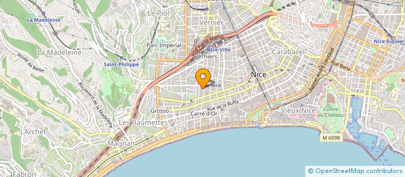 localisation de l'entreprise MADAME EMELINE ERDUAL à NICE