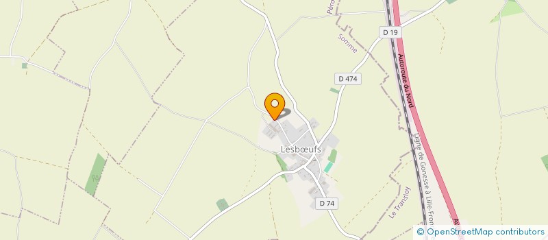 localisation de l'entreprise MADAME EMELINE FEVRIER  LESBUFS