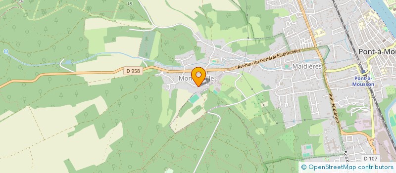 localisation de l'entreprise MADAME EMELINE FEY  MONTAUVILLE