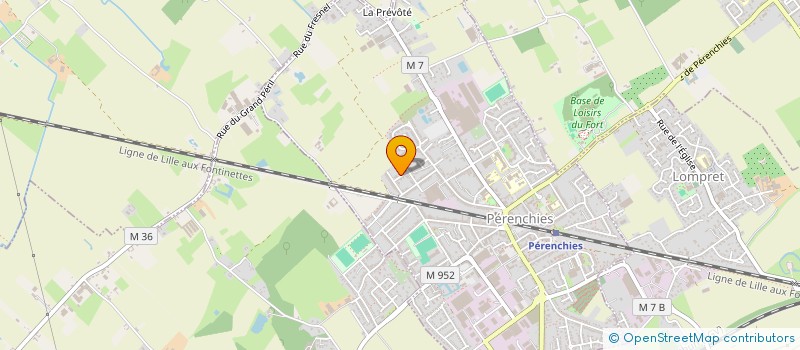 localisation de l'entreprise MADAME EMELINE FRICK  PERENCHIES