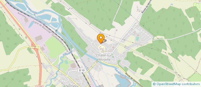 localisation de l'entreprise MADAME EMELINE GABRION  CHATEL-SUR-MOSELLE