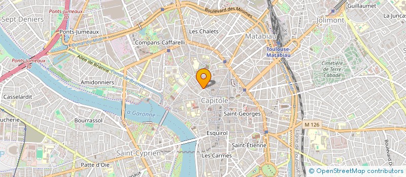 localisation de l'entreprise MADAME EMELINE GAUTHIER  CARMAUX